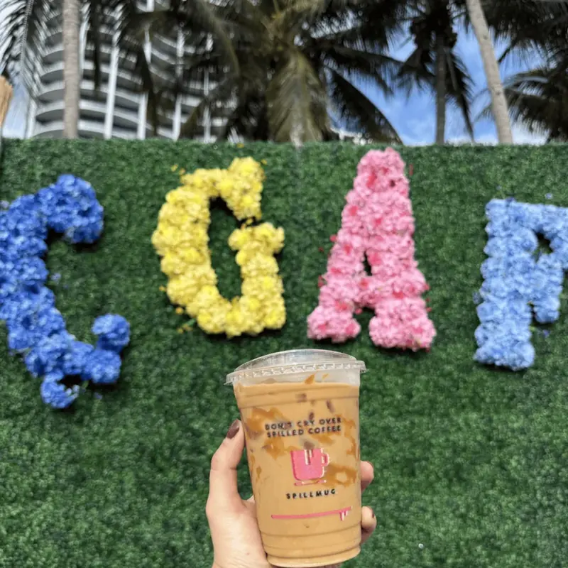 Spillmug coffee bar at Coconut Grove Art Fest