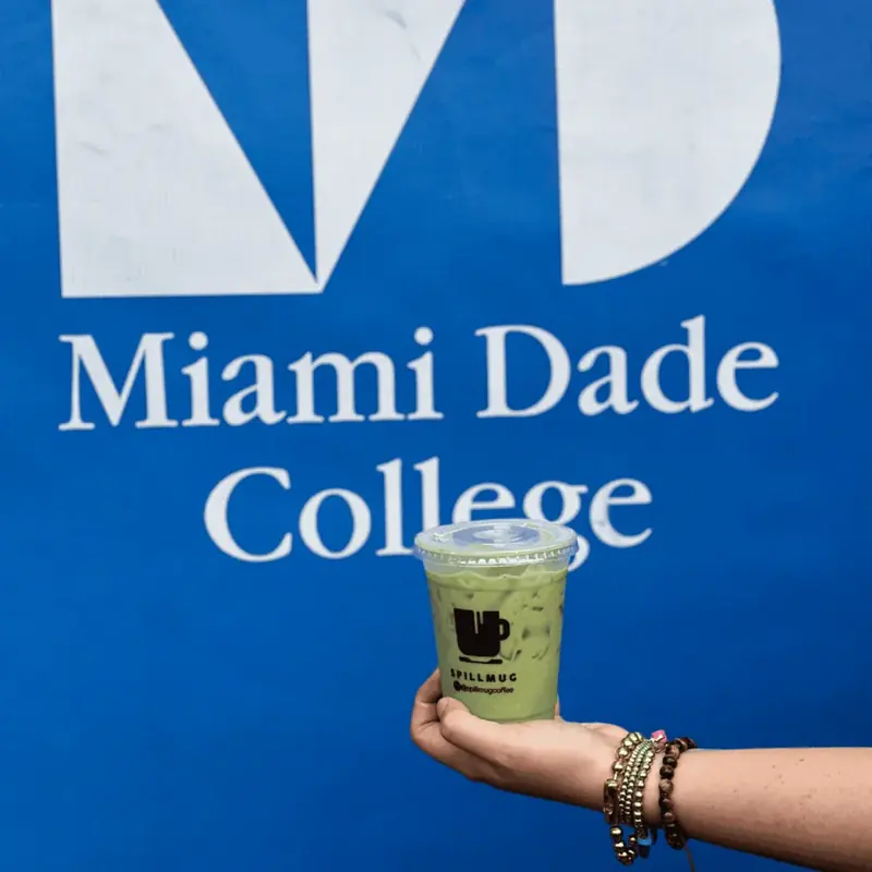 Spillmug coffee bar at the Miami Book Fair