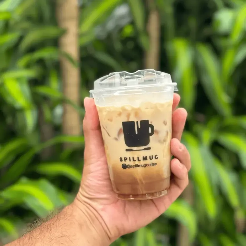 Spillmug coffee bar at Fairchild Garden's Orchid Festival