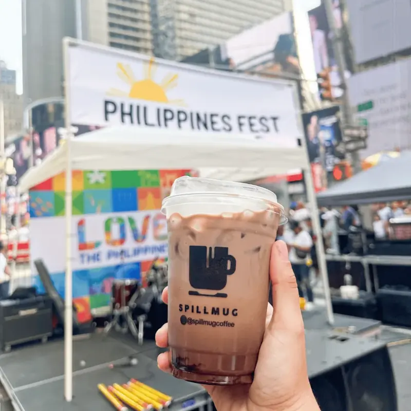 Spillmug coffee bar at Philippine Fest NYC