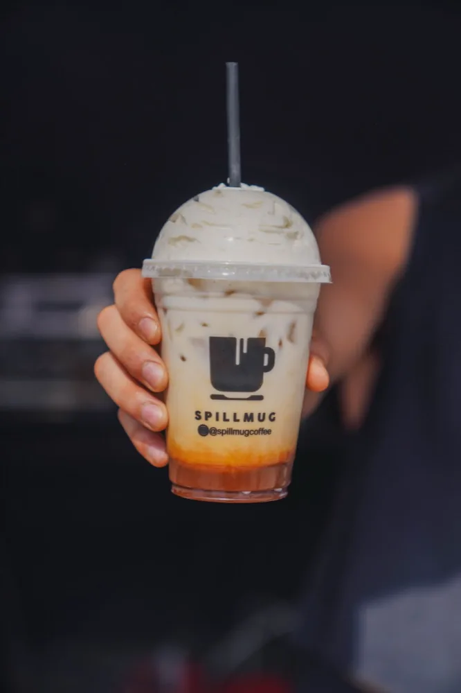 Spillmug coffee drink served at Smorgasburg Miami food market